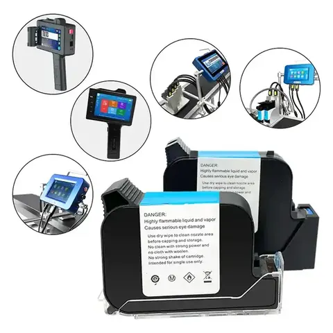 Cartridge manufacturer TIJ 2.5 plastic industrial thermal inkjet printer ink cartridges Solvent cartridge – product photo