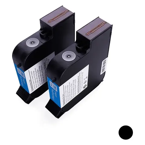 TIJ black solvent quick-drying ink cartridge – product photo 4
